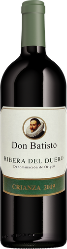 Вино DON BATISTO Крианца Рибера дель Дуэро сортовое выдержанное красное сухое, 0.75л
