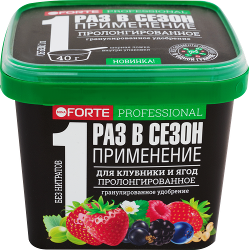 Удобрение для клубники и ягод BONA FORTE с кремнием, 1л, изображение