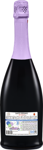 Напиток безалкогольный SANTO STEFANO Rosso, 0.75л, вид