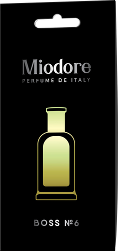 Ароматизатор автомобильный MIODORE По мотивам, подвесной, в 
ассортименте, Арт. MDKP19/21/24/27, изображение