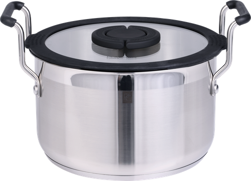 Кастрюля PLATINUM CHOICE Smart Cook, нержавеющая сталь, силикон, 3.5л, Арт. LF-SS3, вид
