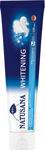 Зубная паста NATUSANA Whitening, 125мл, фотография