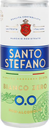 Напиток безалкогольный SANTO STEFANO Bianco, 0.25л, крупный план