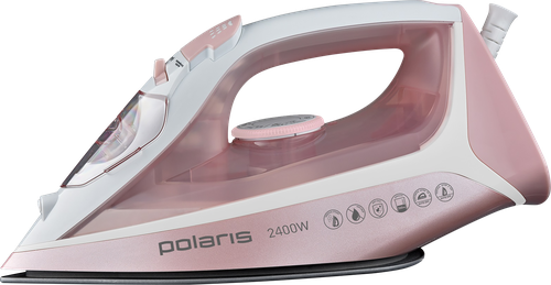 Утюг POLARIS с покрытием PRO 5 Ceramic, Арт. PIR 2497 AK Polaris, крупный план