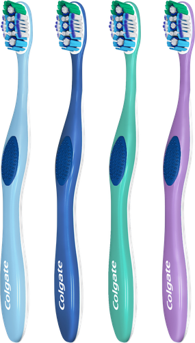 Зубная щетка COLGATE 360 Суперчистота средняя жесткость, 4шт, фотография