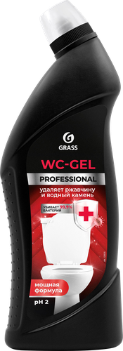 Средство чистящее для туалета GRASS WC-gel Professional, 750мл, фото