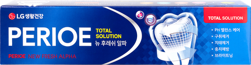 Зубная паста PERIOE Fresh Alpha Total Solution для комплексного ухода, 170г, картинка