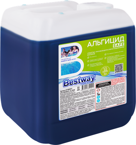 Альгицид для бассейна BESTWAY CHEMICALS против зелени и водорослей, Арт. B1909201, 5л, картинка
