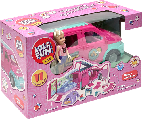 Набор игровой LOLAFUN Кемпинг, Арт. KB001368, детальное фото
