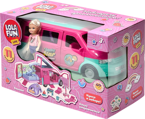 Набор игровой LOLAFUN Кемпинг, Арт. KB001368, фотография