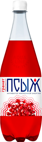 Напиток ПСЫЖ со вкусом гранат сильногазированный, 1л, изображение