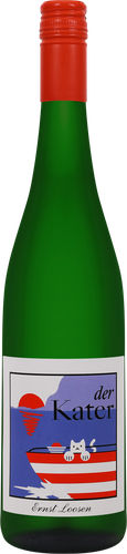 Вино DER KATER сортовое белое сухое, 0.75л