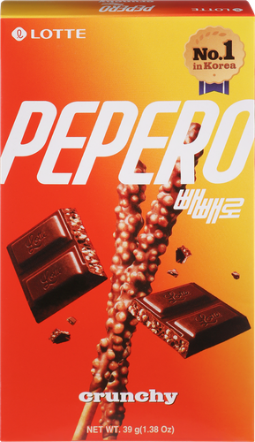 Соломка PEPERO Crunky, в глазури, с воздушной кукурузой, 39г, фото