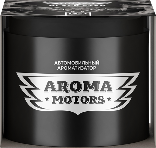Ароматизатор воздуха гелевый GRASS Aroma Motors Black Star, Арт. AC-0171, 100мл, фото