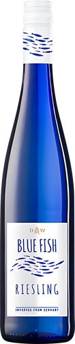 Вино BLUE FISH Рислинг белое полусухое, 0.75л