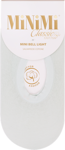 Подследники женские MINIMI р. 35–38, 39–41, голубые, Арт. Mini Bell Light, крупный план