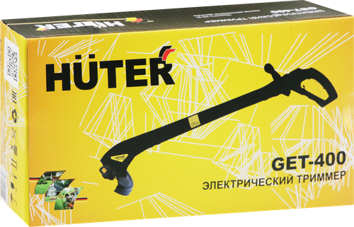 Триммер электрический HUTER GET-400 350Вт, черный, Арт. 70/1/4, фото