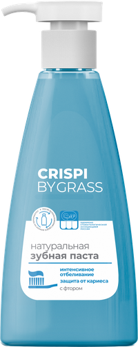 Зубная паста GRASS Crispi Отбеливающая, 250мл, изображение