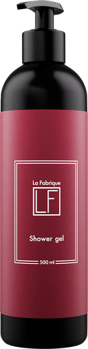 Гель для душа LA FABRIQUE Табак, вишня, 500мл, вид