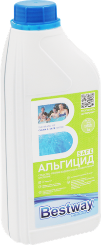 Альгицид для бассейна BESTWAY CHEMICALS Непенящийся, против водорослей, Арт. B1909211, 1л, картинка