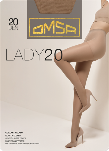 Колготки женские OMSA Lady, 20 den daino 2, картинка