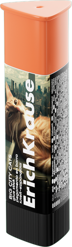 Клей-карандаш ERICHKRAUSE Prism Big City Cats, в ассортименте, 13г, вид