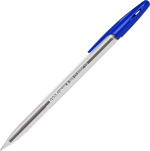 Ручка шариковая ERICHKRAUSE R-301 Stick Classic 1.0, синий, изображение