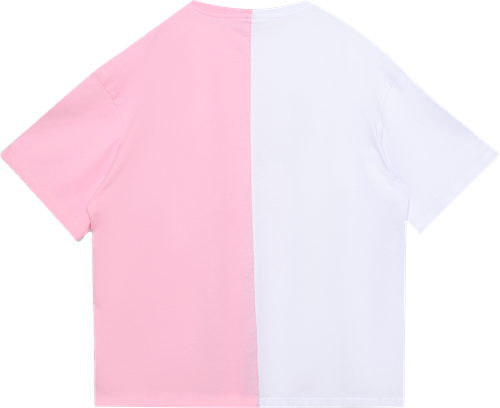 Футболка женская RUMIA р. 42–52 one size, розовая с орнаментом, вид