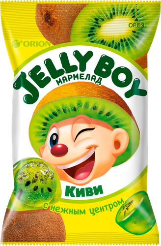 Мармелад жевательный ORION Jelly Boy со вкусом киви, 66г, фото