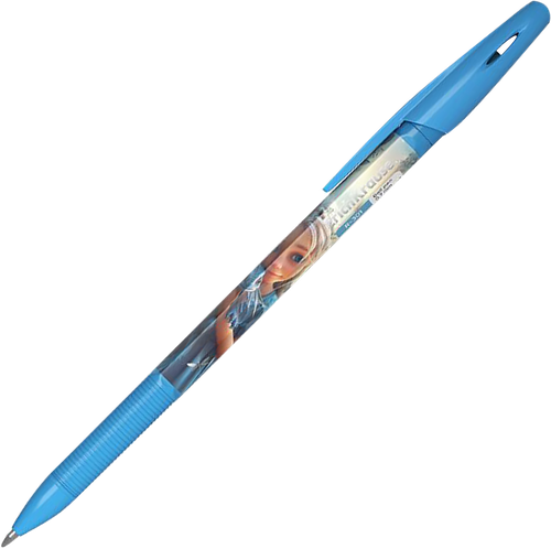 Ручка шариковая ERICHKRAUSE R-301 Stick Magic Pet 0.7, синий, детальное фото