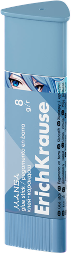 Клей-карандаш ERICHKRAUSE Prism Manga, в ассортименте, 8г, детальное фото