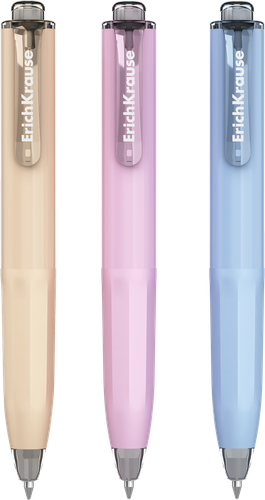 Ручка шариковая ERICHKRAUSE Poсket Pen Matic&Grip Yummy 0.5, автоматическая, синий, детальное фото