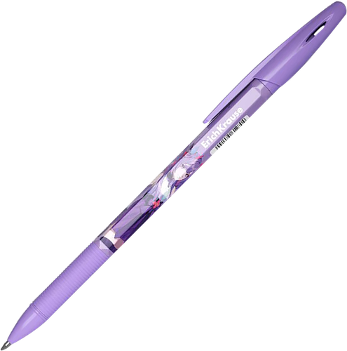 Ручка шариковая ERICHKRAUSE R-301 Stick Grip Manga 0.7, синий, изображение