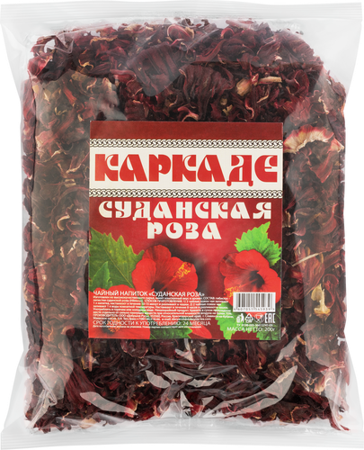Напиток чайный СУДАНСКАЯ РОЗА, 200г, крупный план