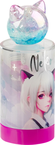 Точилка MESHU Neko, пластиковая, 1 отверстие, в ассортименте, вид