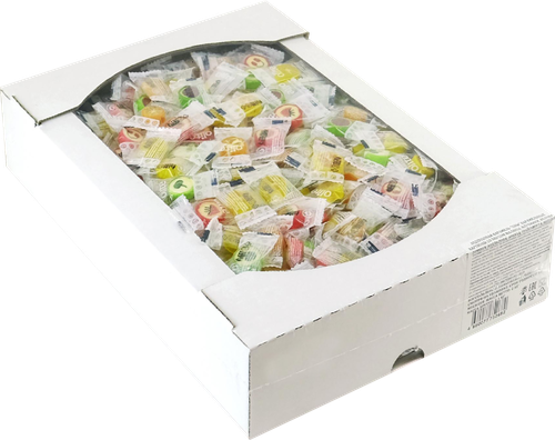 Карамель леденцовая DENDY CANDY Olite, картинки с фруктовым вкусом, весовые, картинка