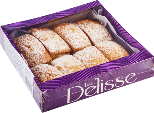 Изделие сдобное DELISSE со вкусом творога и сахарной посыпкой, 360г, картинка