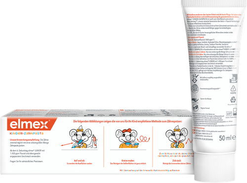 Зубная паста детская COLGATE Elmex, 2–6 лет, 50мл, вид
