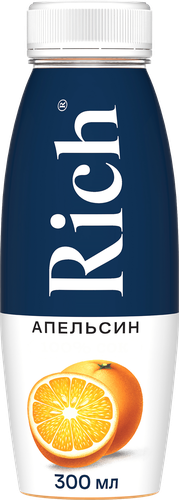 Нектар RICH Апельсиновый с мякотью, 0.3л, фото