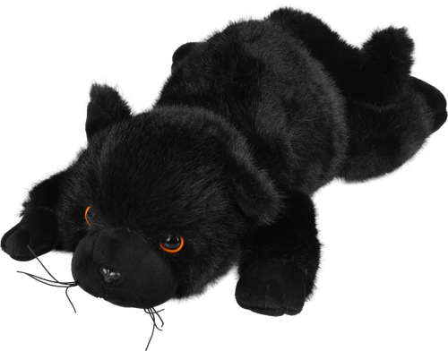 Игрушка мягкая BIGGA Котик в переноске, серый, 33см, Арт. Y2428733, фото
