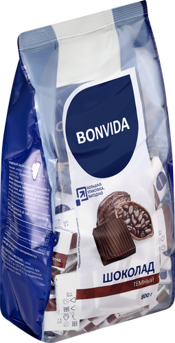 Шоколад темный BONVIDA, 800г, фотография