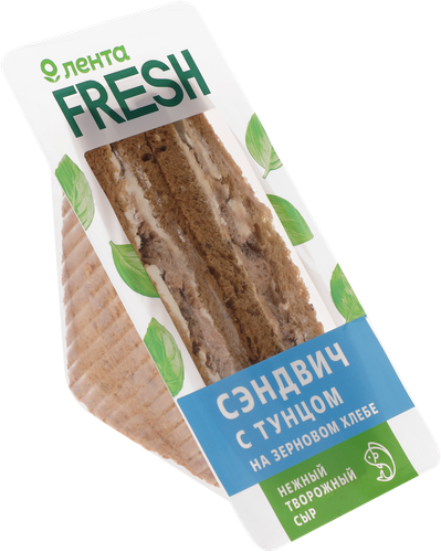 Сэндвич с тунцом ЛЕНТА FRESH, 150г, крупный план