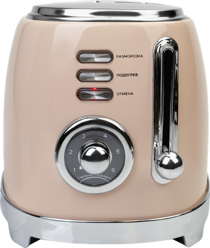 Тостер WELGOT Retro, металл, 850Вт, Арт. BT-03, изображение