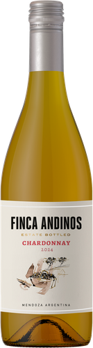 Вино FINCA ANDINOS Chardonnay ординарное сортовое белое сухое, 0.75л, фото