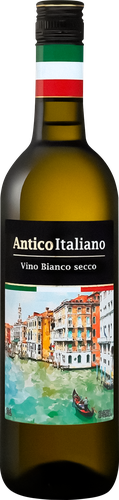 Вино ANTICO ITALIANO ординарное сухое белое, 0.7л