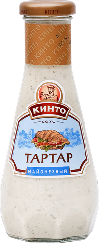 Соус майонезный КИНТО Тартар, 280мл, изображение