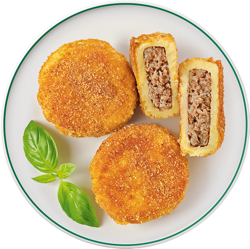 Зразы домашние картофельные с мясом ЛЕНТА FRESH, 200г, вид