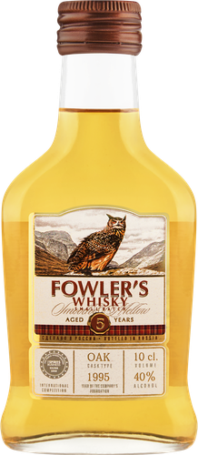 Виски FOWLERS зерновой 40%, 0.1л