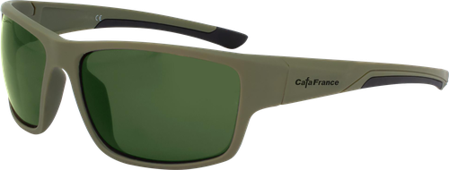 Очки с поляризацией CAFA FRANCE SF0022, защита от UV-лучей, цвет линзы зеленый, вид