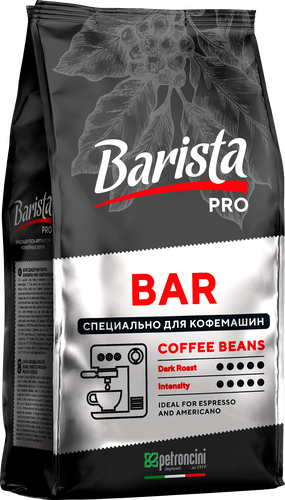 Кофе зерновой BARISTA PRO Bar жареный, 1кг, изображение